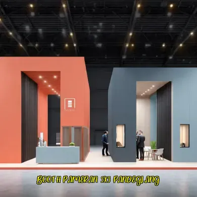 Booth Pameran 3x3 Pandeglang